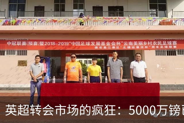 英超转会市场的疯狂：5000万镑已成普通球员的价格标签